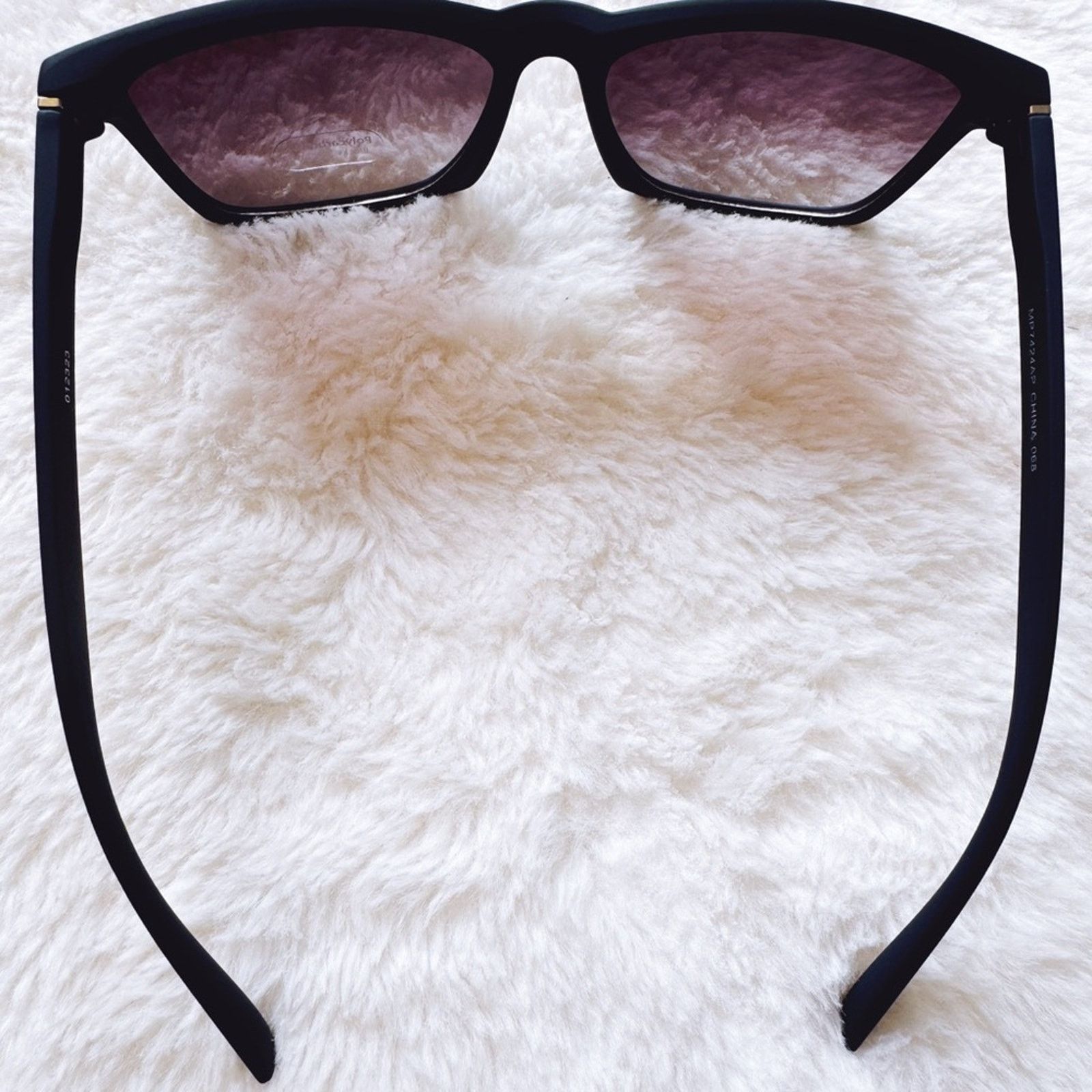 Other Otto Deep Midnight Blue Angular Frame Sunglasses Size ONE SIZE - 7 Thumbnail