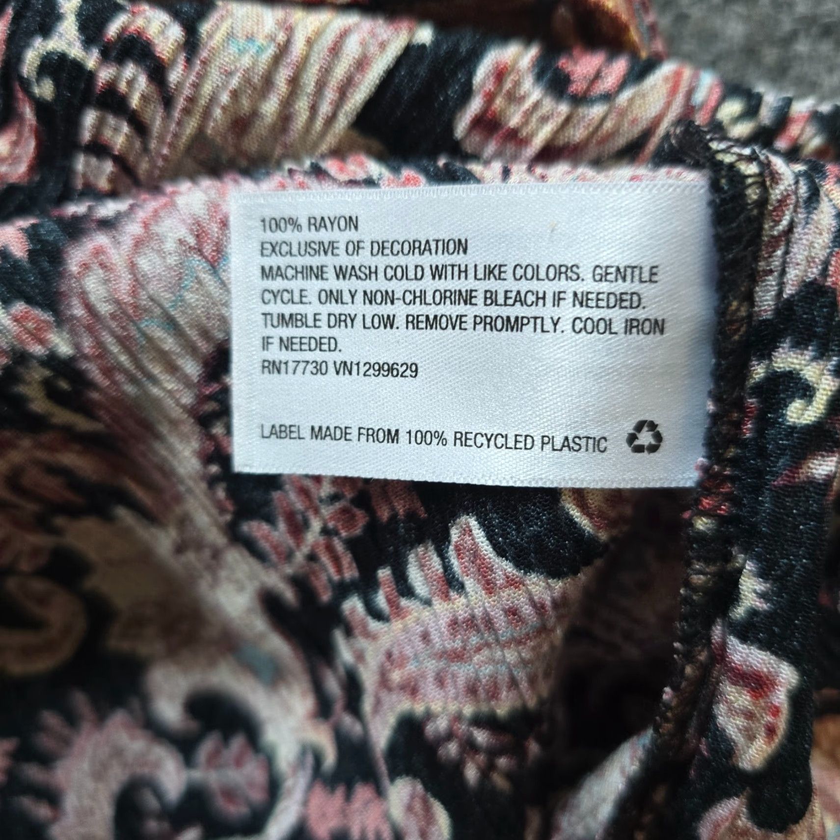 Vintage Knox Rose Dress Womens Size Small Black Yellow Paisley Peasant A Line Casual Size S / US 4 / IT 40 - 7 Thumbnail