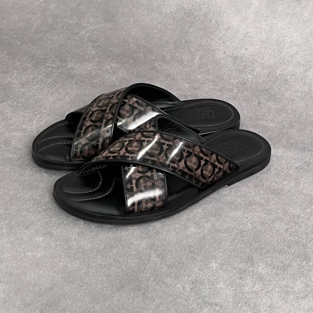 Salvatore Ferragamo Salvatore Ferragamo Retro Printed Sandals 7 Men Size US 7 / EU 40 - 1 Thumbnail