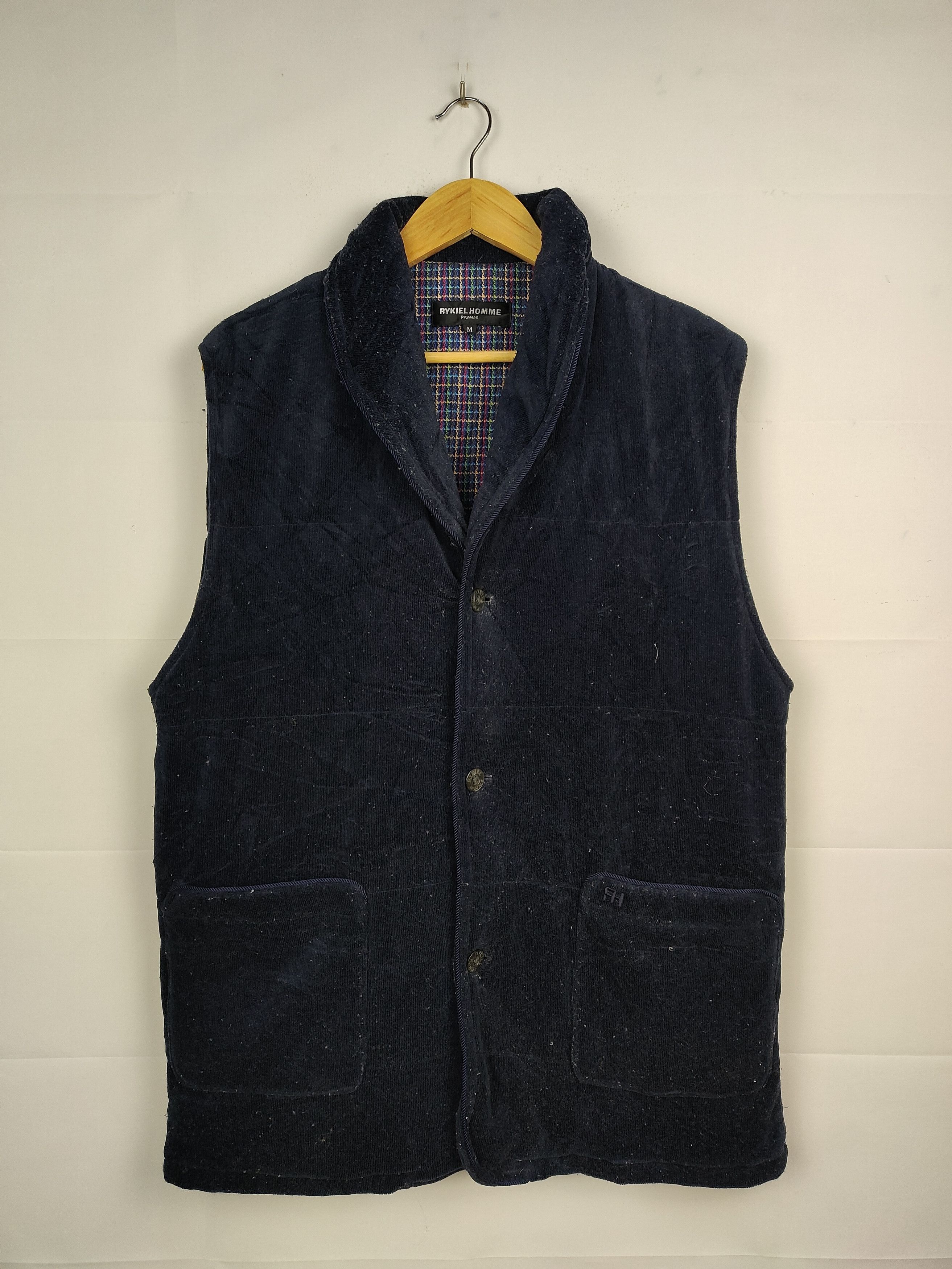 Sonia Rykiel Rykiel Homme by Sonia Rykiel Fleece Puffer Vest Size L / US 10 / IT 46 - 1 Thumbnail