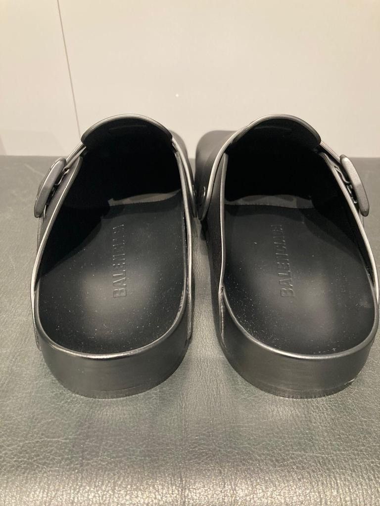 Balenciaga Balenciaga Leather Sunday Mules - EU 41 Size US 8 / EU 41 - 2 Thumbnail
