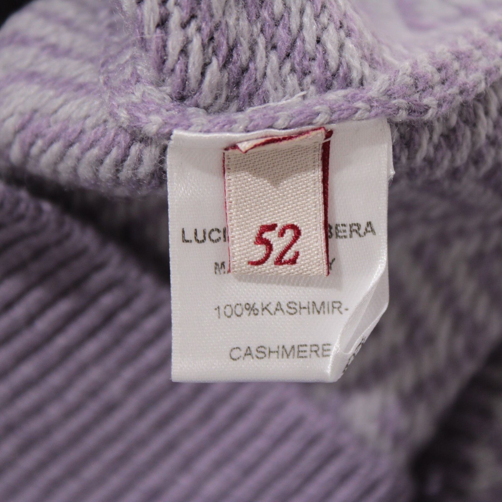 Luciano Barbera Luciano Barbera Sweater Size US L in Purple Size US L / EU 52-54 / 3 - 8 Thumbnail