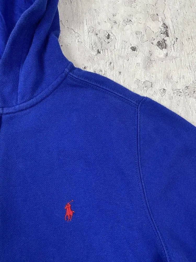 Polo Ralph Lauren Vintage Women’s Polo Ralph Lauren Basic Navy Zip Hoodie Size S / US 4 / IT 40 - 7 Thumbnail