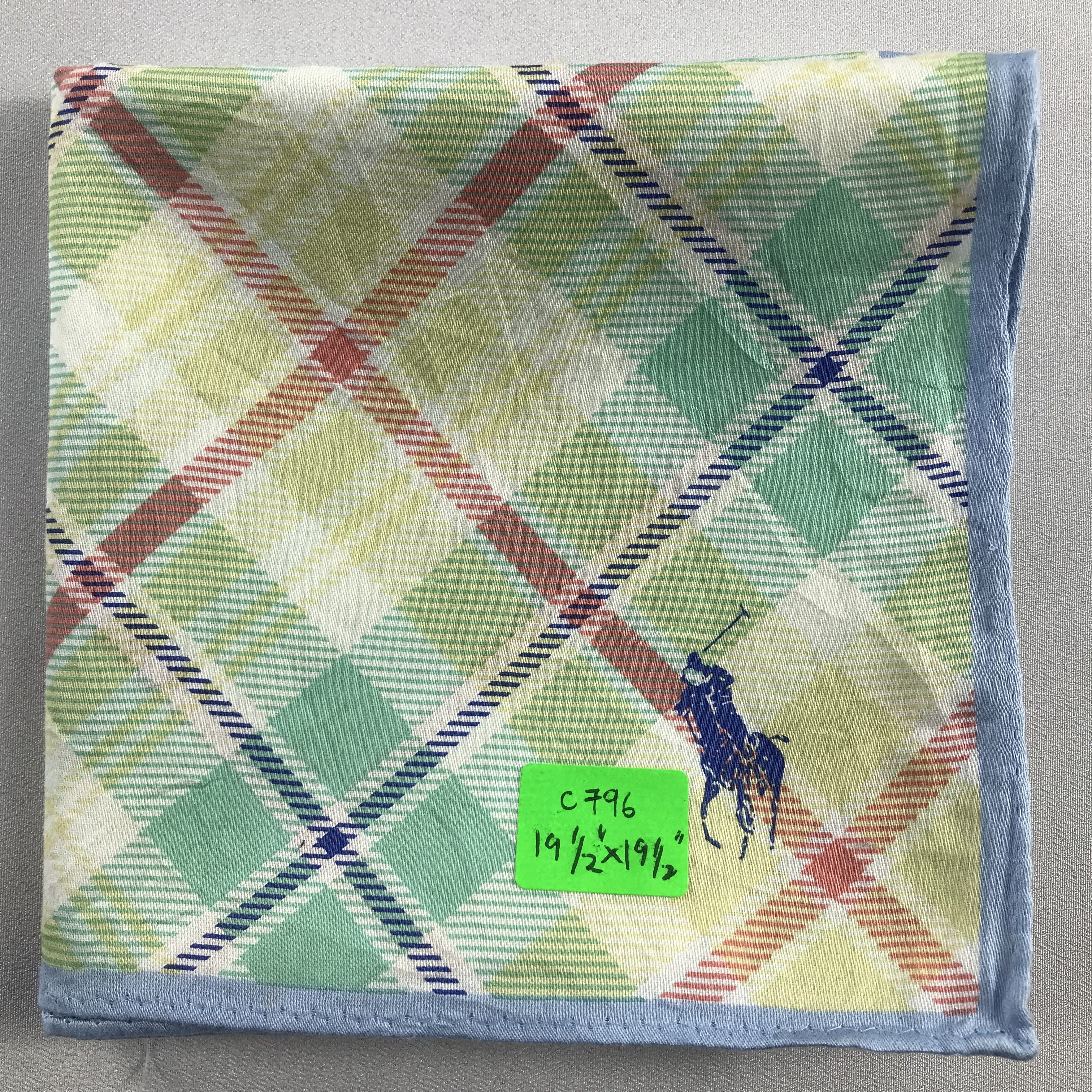 Polo Ralph Lauren Polo Ralph Lauren Handkerchief / Bandana / Neckerchief C796 Size ONE SIZE - 7 Thumbnail