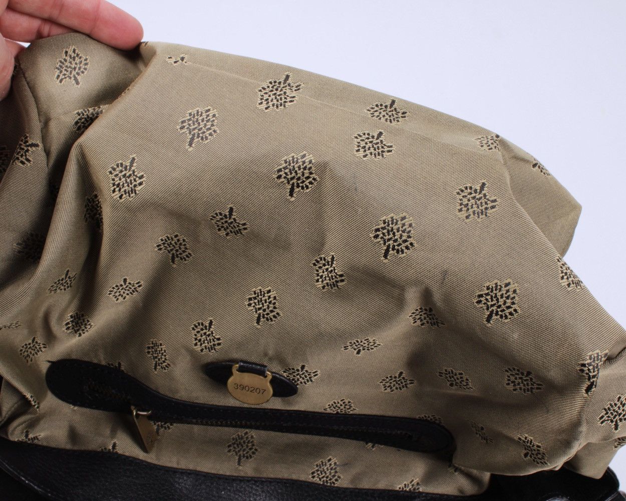 Designer × Mulberry MULBERRY Alexa Leather Black Handle Shoulder Bag 390207 Size ONE SIZE - 13 Thumbnail