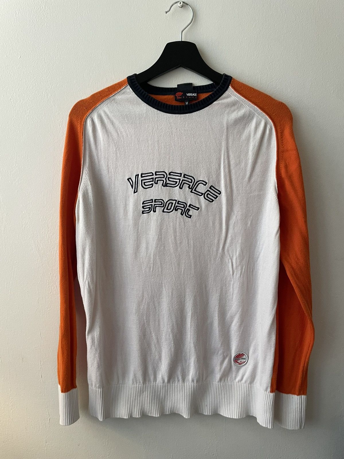 Versace *RARE* Versace sport knit long sleeve sweater Size US M / EU 48-50 / 2 - 1 Thumbnail