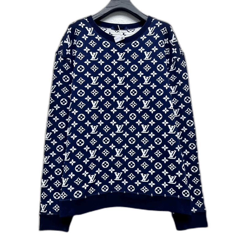 Louis Vuitton Louis Vuitton Logo Print Crewneck Sweatshirt XXL-2506 Size US XXL / EU 58 / 5 - 1 Thumbnail