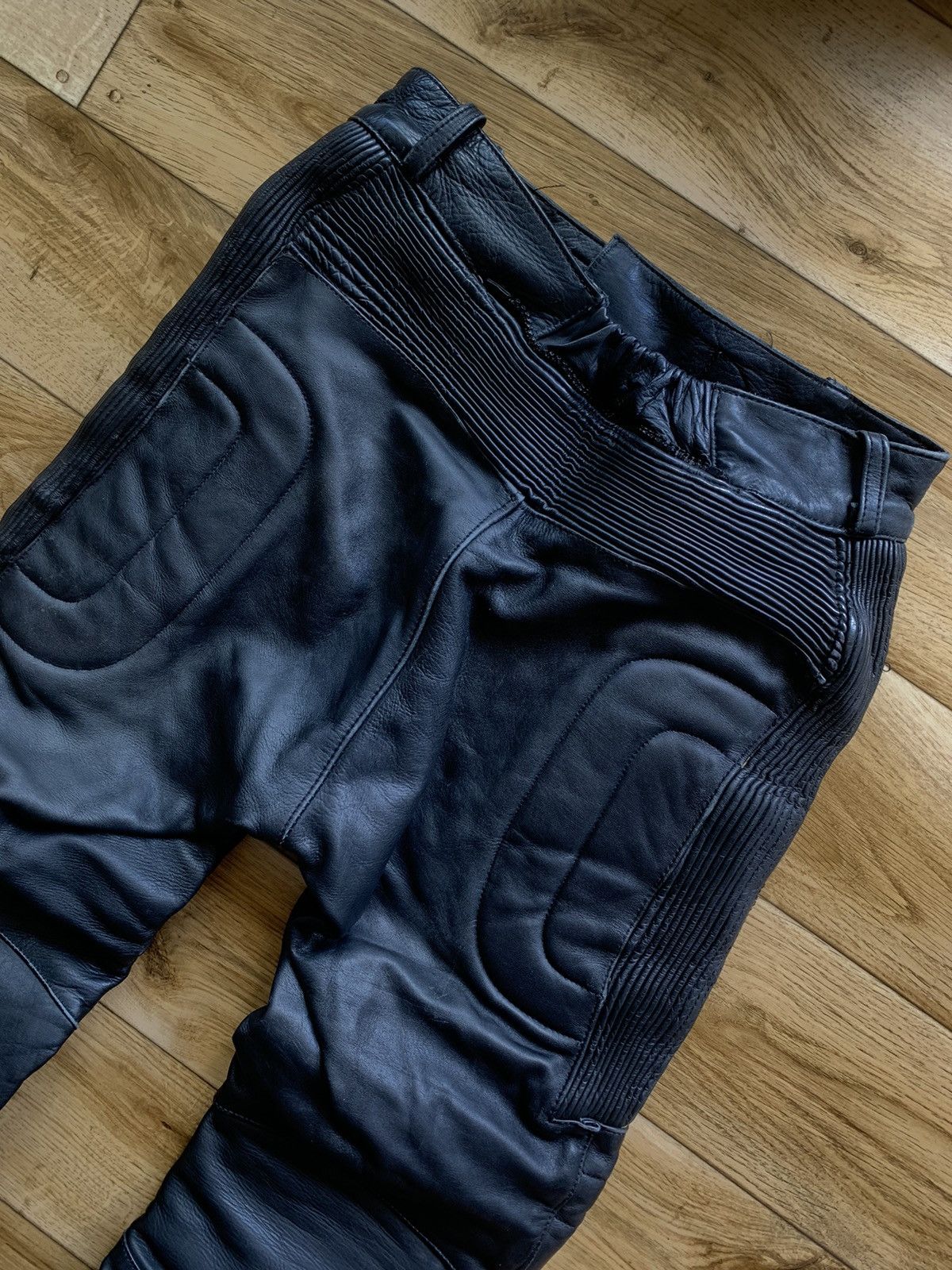Leather × Vintage Vintage Leather Pants Y2k Style Size US 28 / EU 44 - 8 Thumbnail