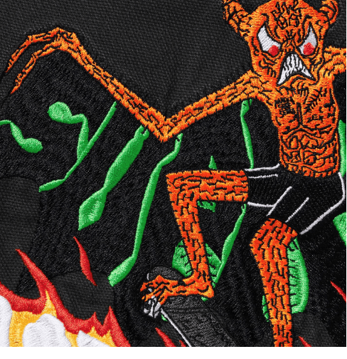 Supreme × Thrasher Supreme Thrasher Hooded Work Jacket Black Large Size US L / EU 52-54 / 3 - 4 Thumbnail