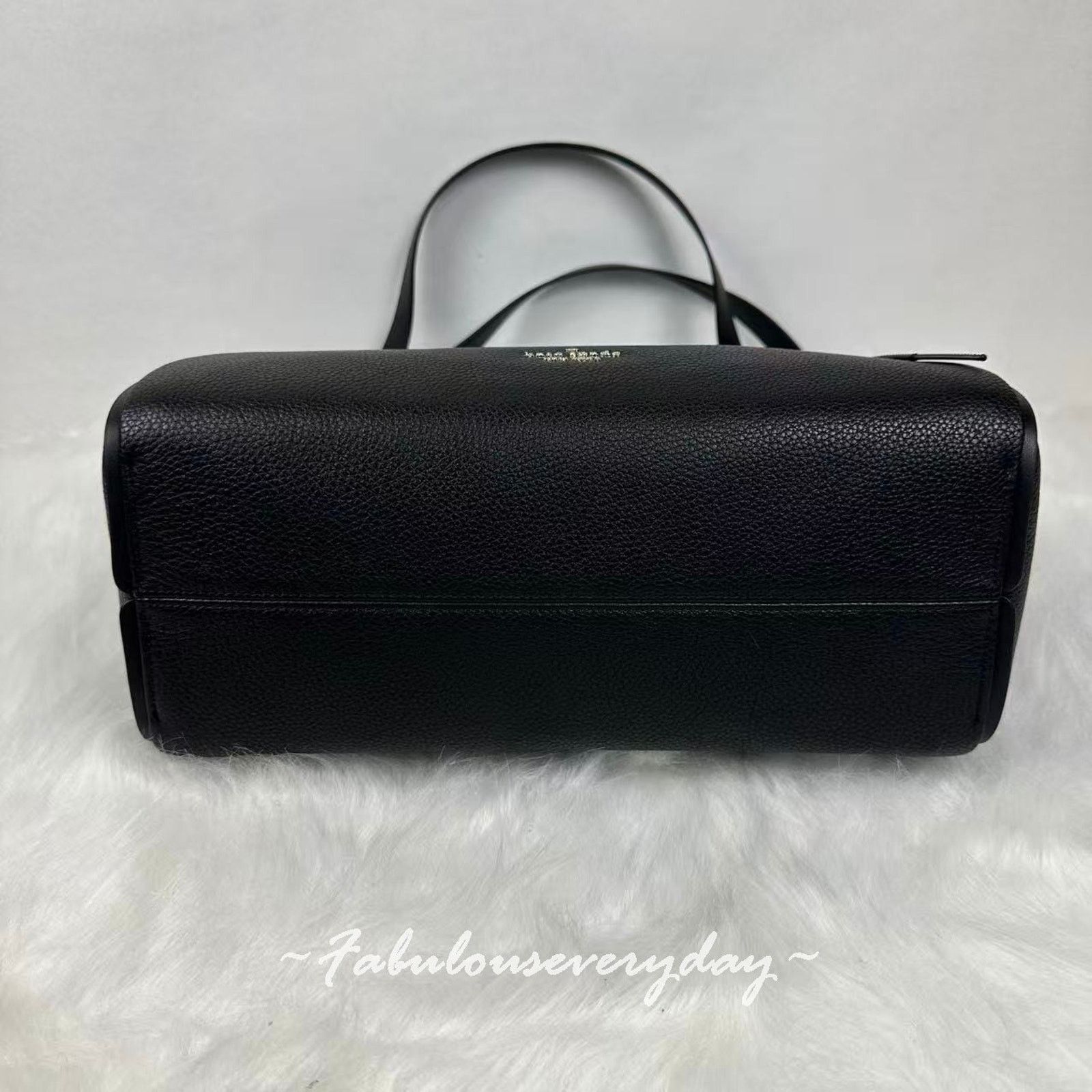 Kate Spade Kate Spade Knott Tote Bag Shoulder Bag Leather/Black KN658 Size ONE SIZE - 7 Thumbnail