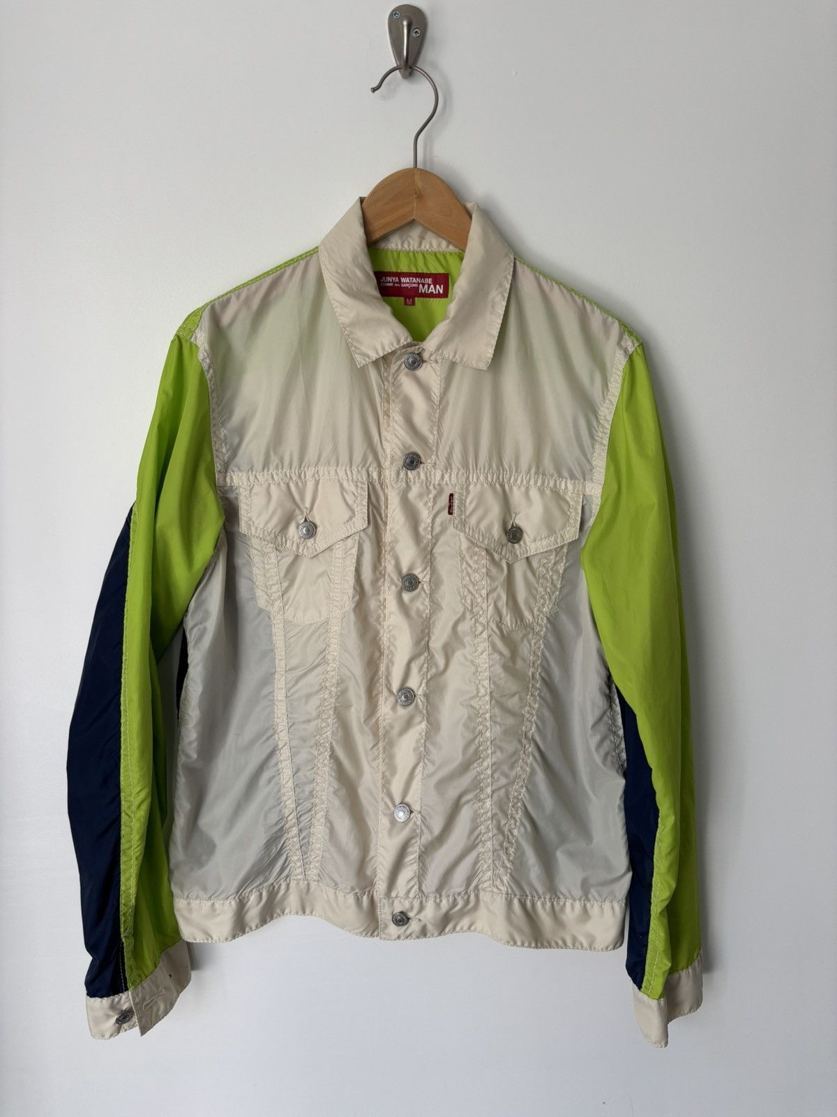 Junya Watanabe × Levi's Levi’s x Junya Watanabe Nylon Trucker Jacket Size US M / EU 48-50 / 2 - 1 Thumbnail