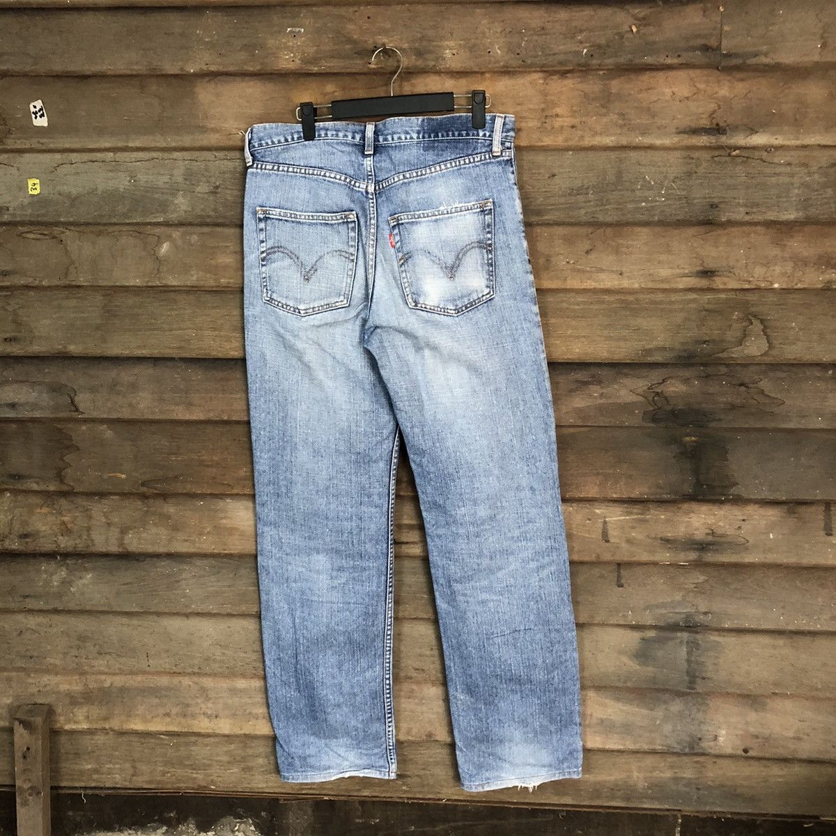 Levi's Levis Strauss & Co Blue vintage faded Jeans Pants #7311 Size US 33 - 13 Thumbnail