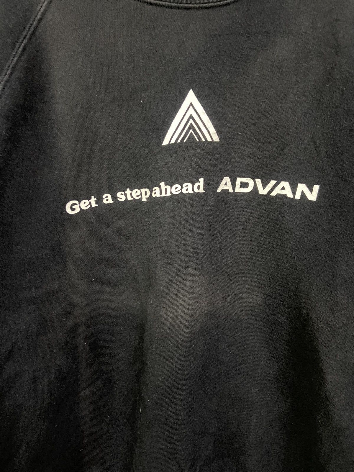 Vintage Get A Step AheadAdvan Sweatshirt Big Logo Size US L / EU 52-54 / 3 - 2 Thumbnail