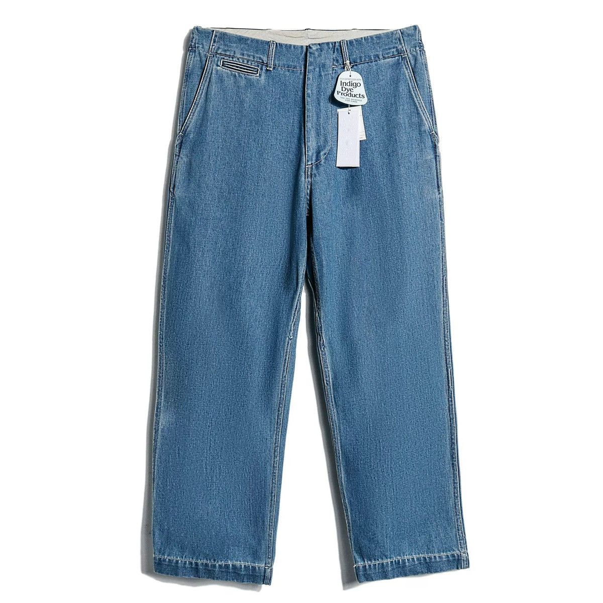 Nanamica nanamica FW 23- Wide Denim Pants - Indigo Bleached Size US 32 / EU 48 - 5 Thumbnail
