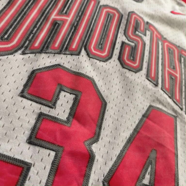 Nike Ohio State #34 Nike NCAA basketball jersey size L Size US L / EU 52-54 / 3 - 4 Thumbnail