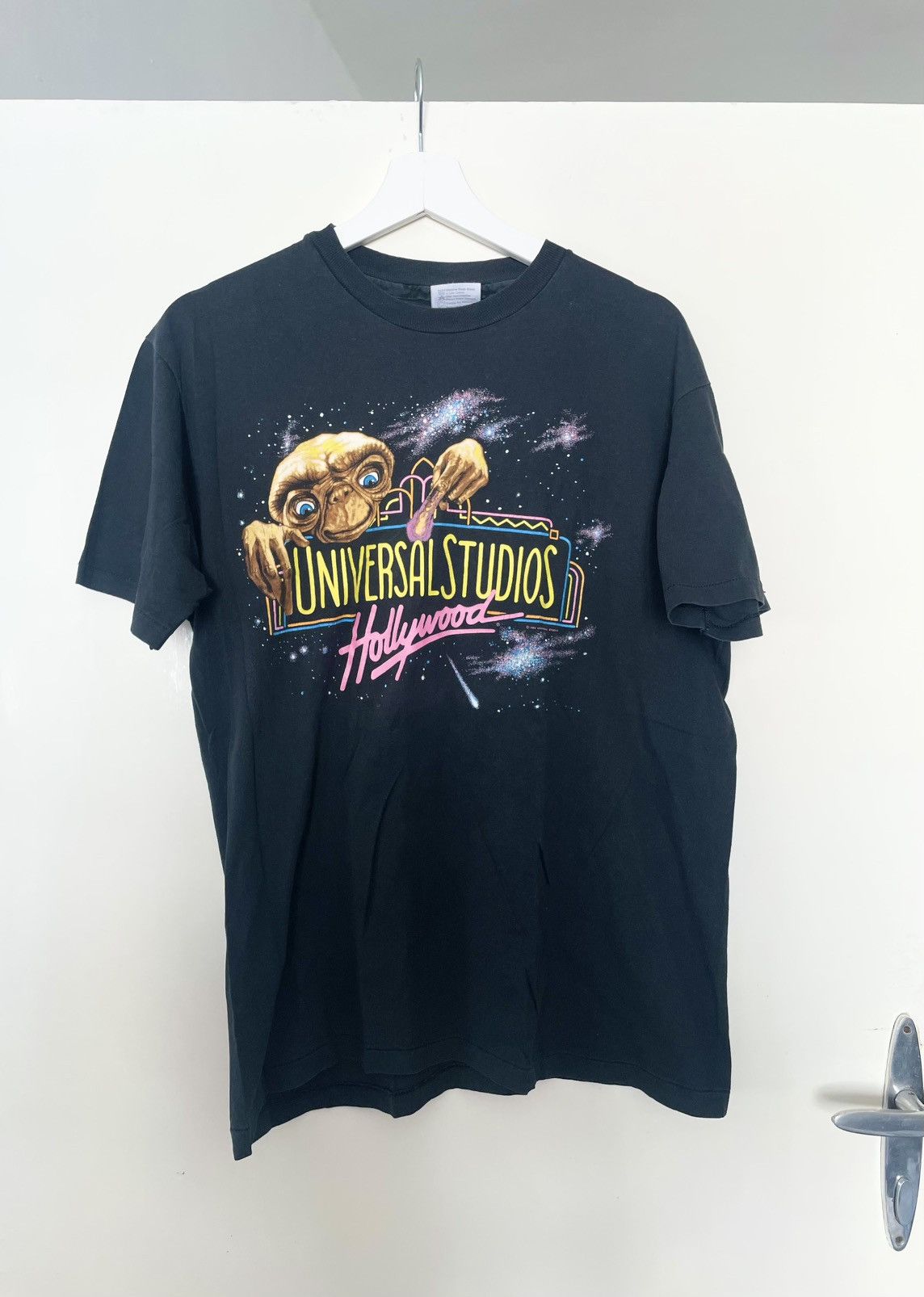 Vintage E.T. Vintage rare Hollywood universal Studios T-shirt Size US L / EU 52-54 / 3 - 1 Thumbnail