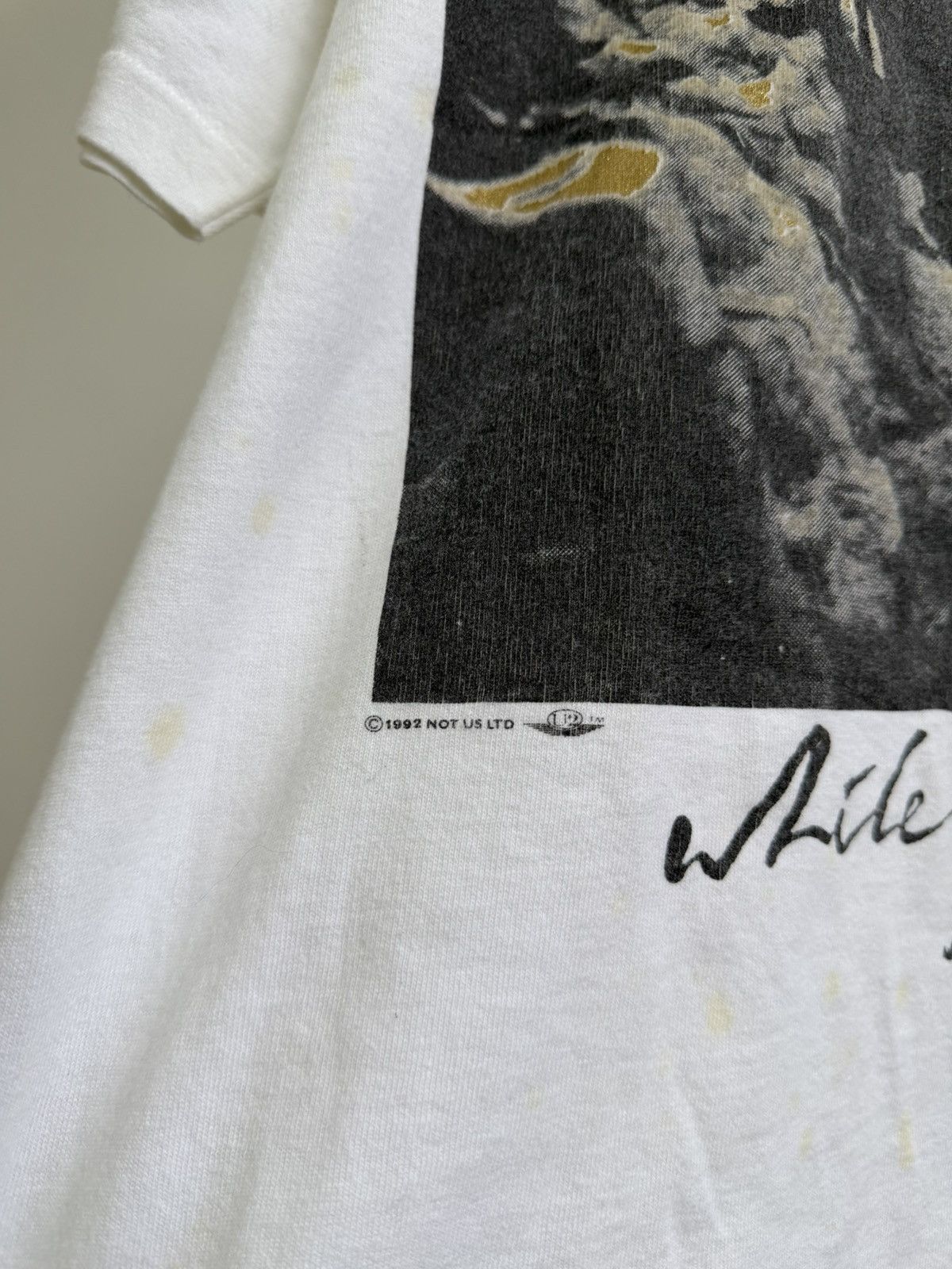 Band Tees U2 One Smell The Flowes While You Can Tour VNTG 1991 Size US M / EU 48-50 / 2 - 9 Thumbnail