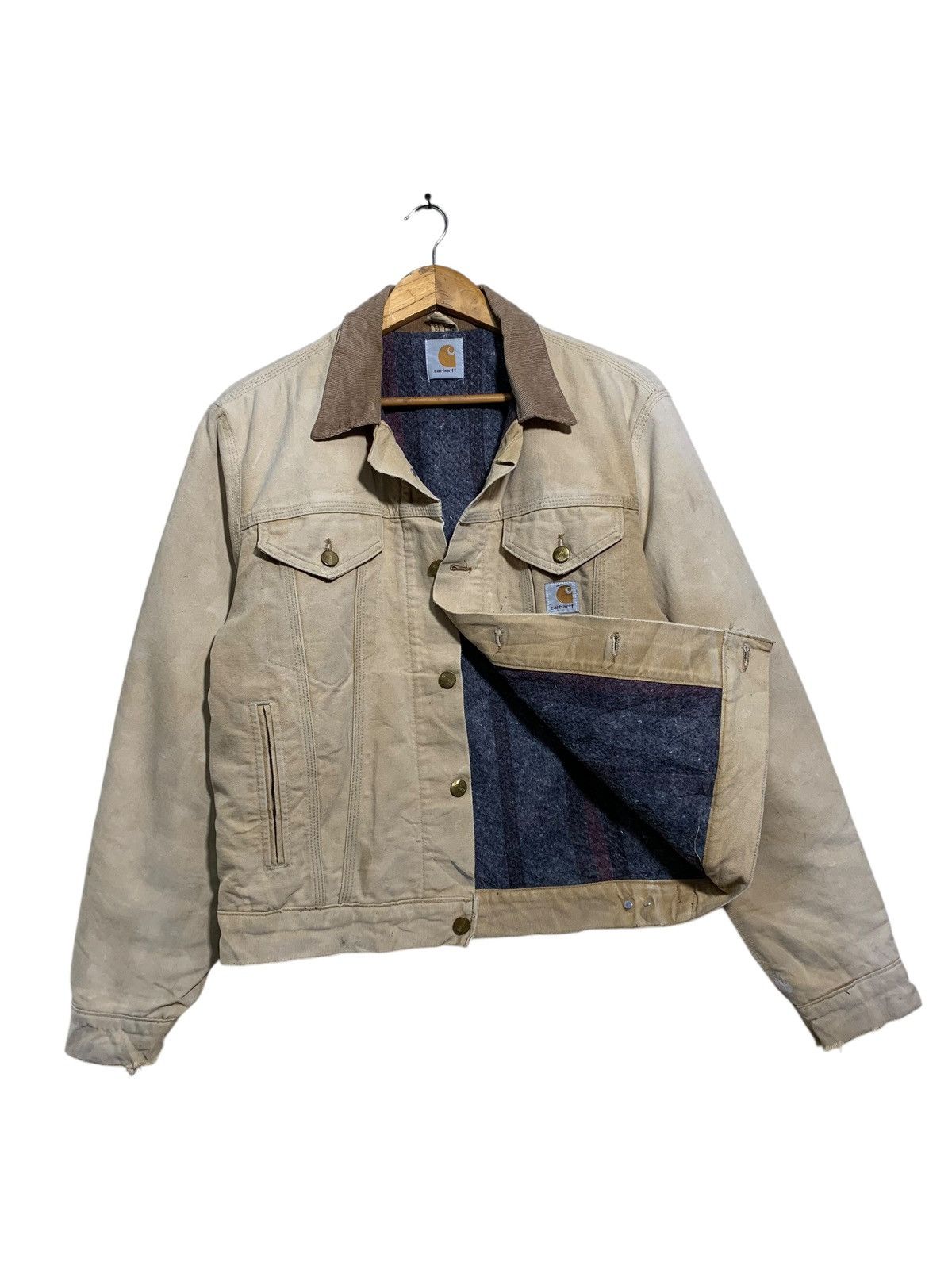 Carhartt × Vintage 🔥VTG CARHARTT TRUCKERS JACKETS Size US M / EU 48-50 / 2 - 1 Thumbnail