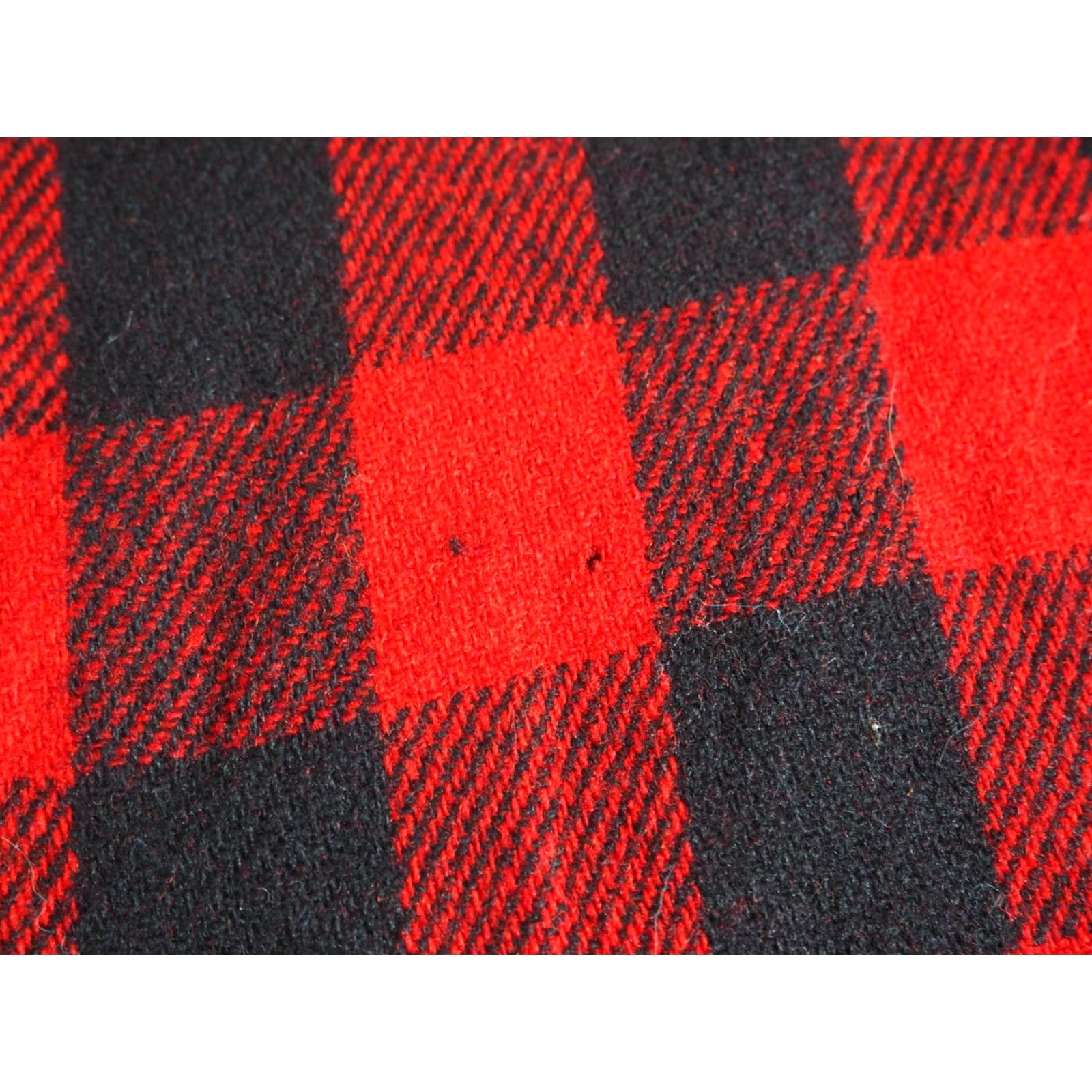 Vintage VTG 40s 50s Sportclad Penneys Wool Red Black Plaid Flannel Button Shirt Mens M Size US M / EU 48-50 / 2 - 7 Thumbnail