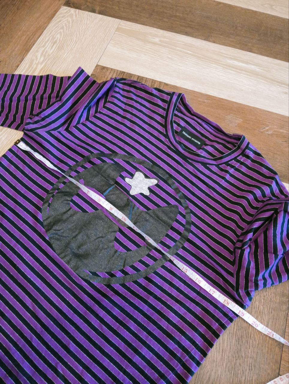 Tsumori Chisato ISSEY MIYAKE TSUMORI CHISATO VINTAGE STRIPED TSHIRT Size US M / EU 48-50 / 2 - 9 Thumbnail