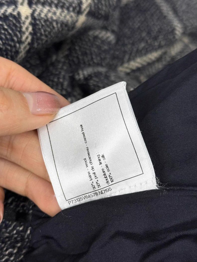 Chanel Chanel Gray plaid woollen trousers Size 24" / US 00 / IT 34 - 7 Thumbnail