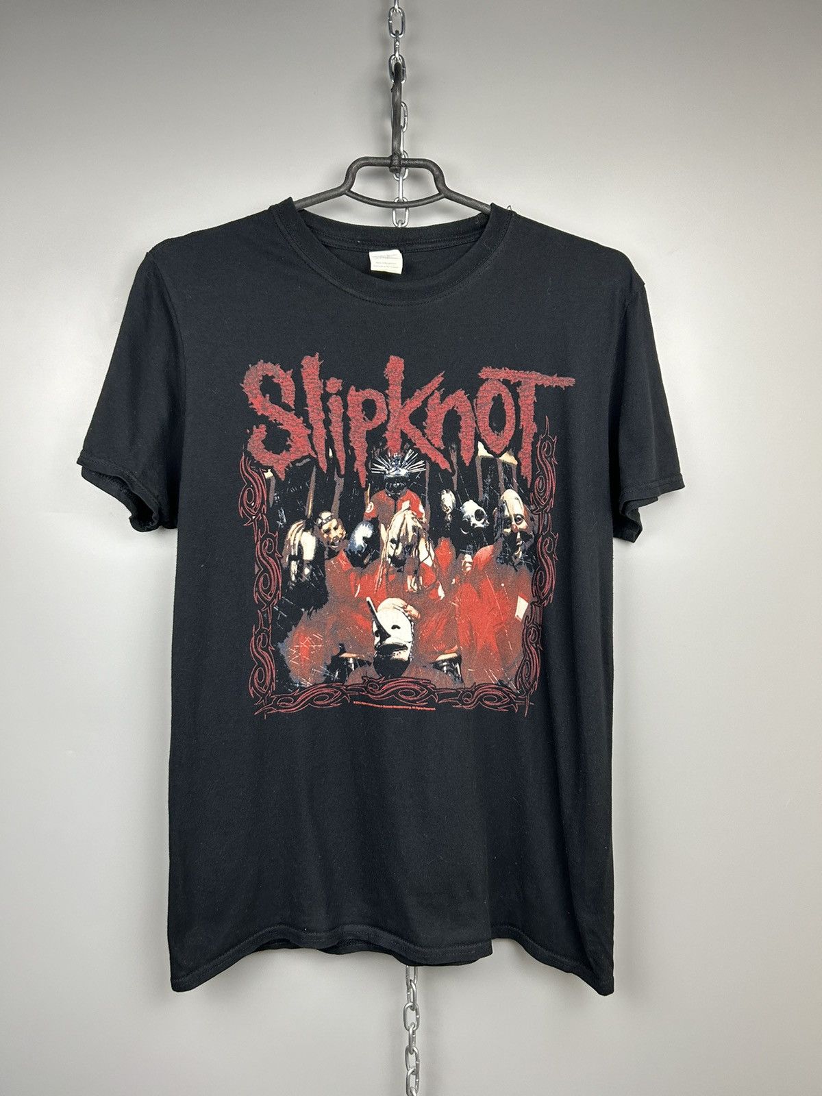 Band Tees Vintage Slipknot Logo T shirt 2013 Size US M / EU 48-50 / 2 - 1 Thumbnail