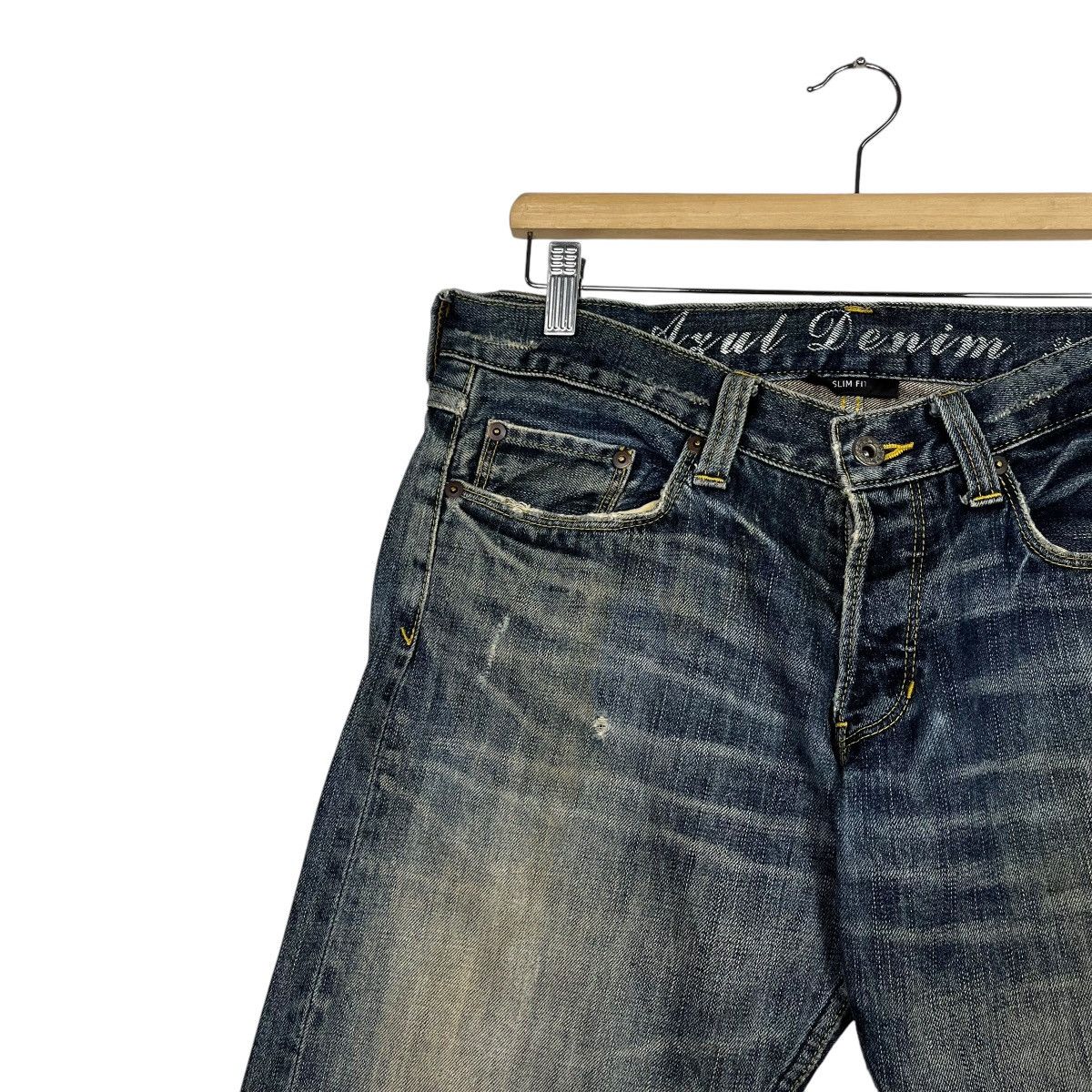Japanese Brand Vintage Azul By Moussy Distressed Denim Size 32" / US 10 / IT 46 - 6 Thumbnail