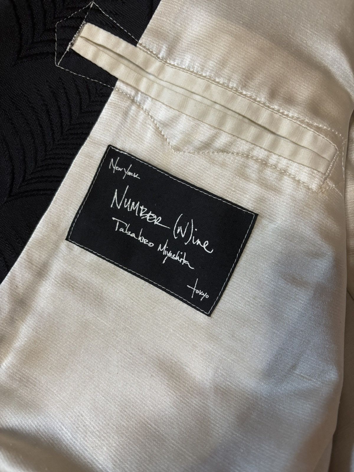 Number (N)ine Number (N)ine SS09 “The Lonesome Heroes” Blazer Size 50R - 3 Thumbnail