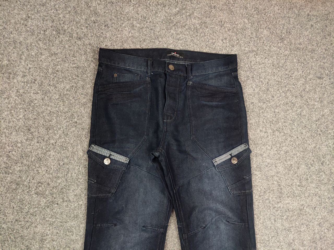If Six Was Nine Vintage Airwalk skateboard Blue Faded Denim Jeans Y2K Style Size US 34 / EU 50 - 7 Thumbnail