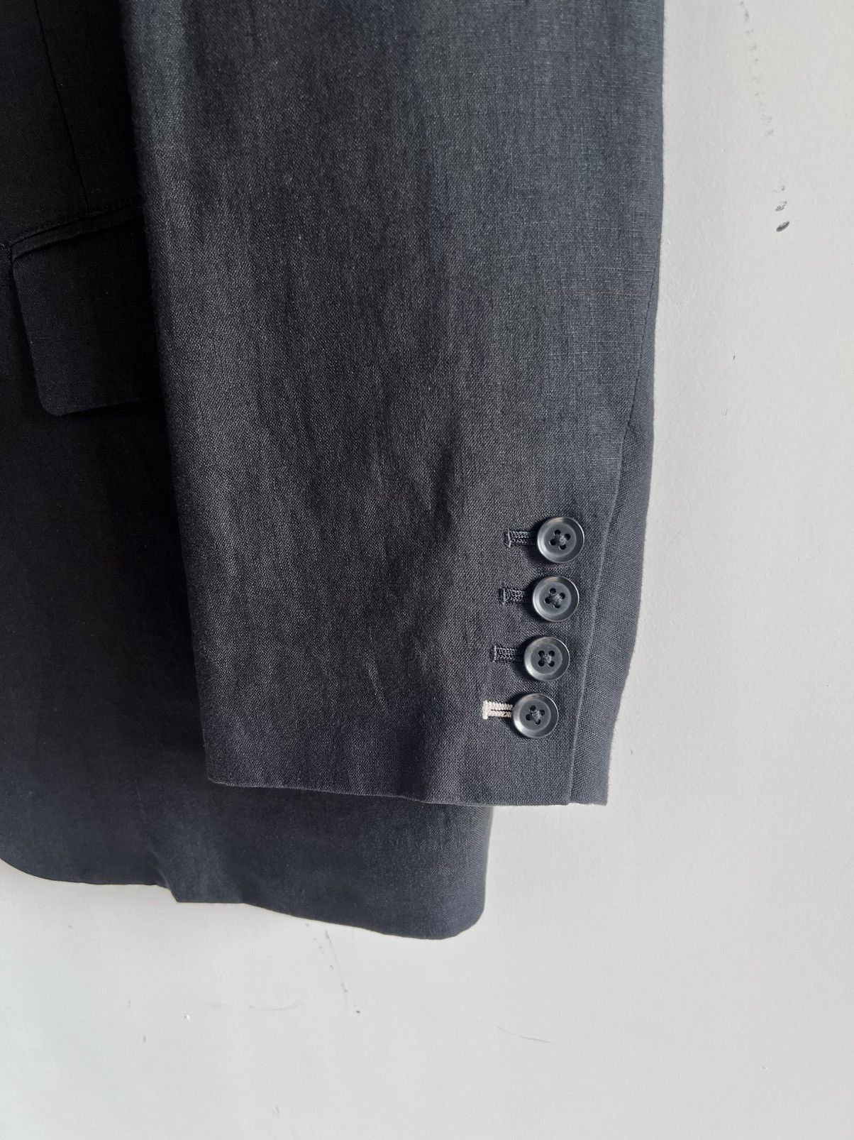 Yohji Yamamoto Yohji Yamamoto Costume D'Homme - Linen 2BS Tailored Jacket Size US M / EU 48-50 / 2 - 4 Thumbnail