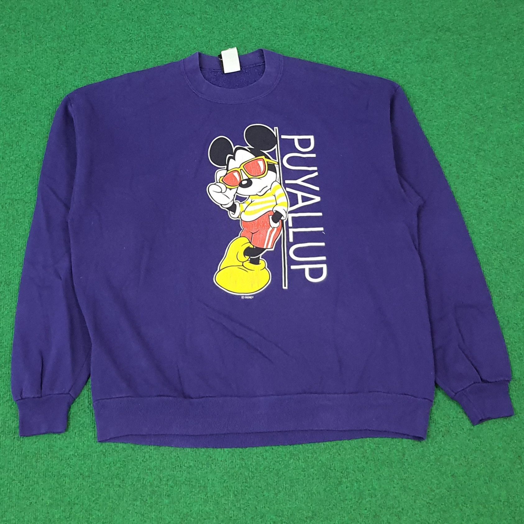 Mickey Unlimited Vintage Disney Mickey Unlimited Puyallup Sweatshirt C271N1 Size US L / EU 52-54 / 3 - 1 Thumbnail