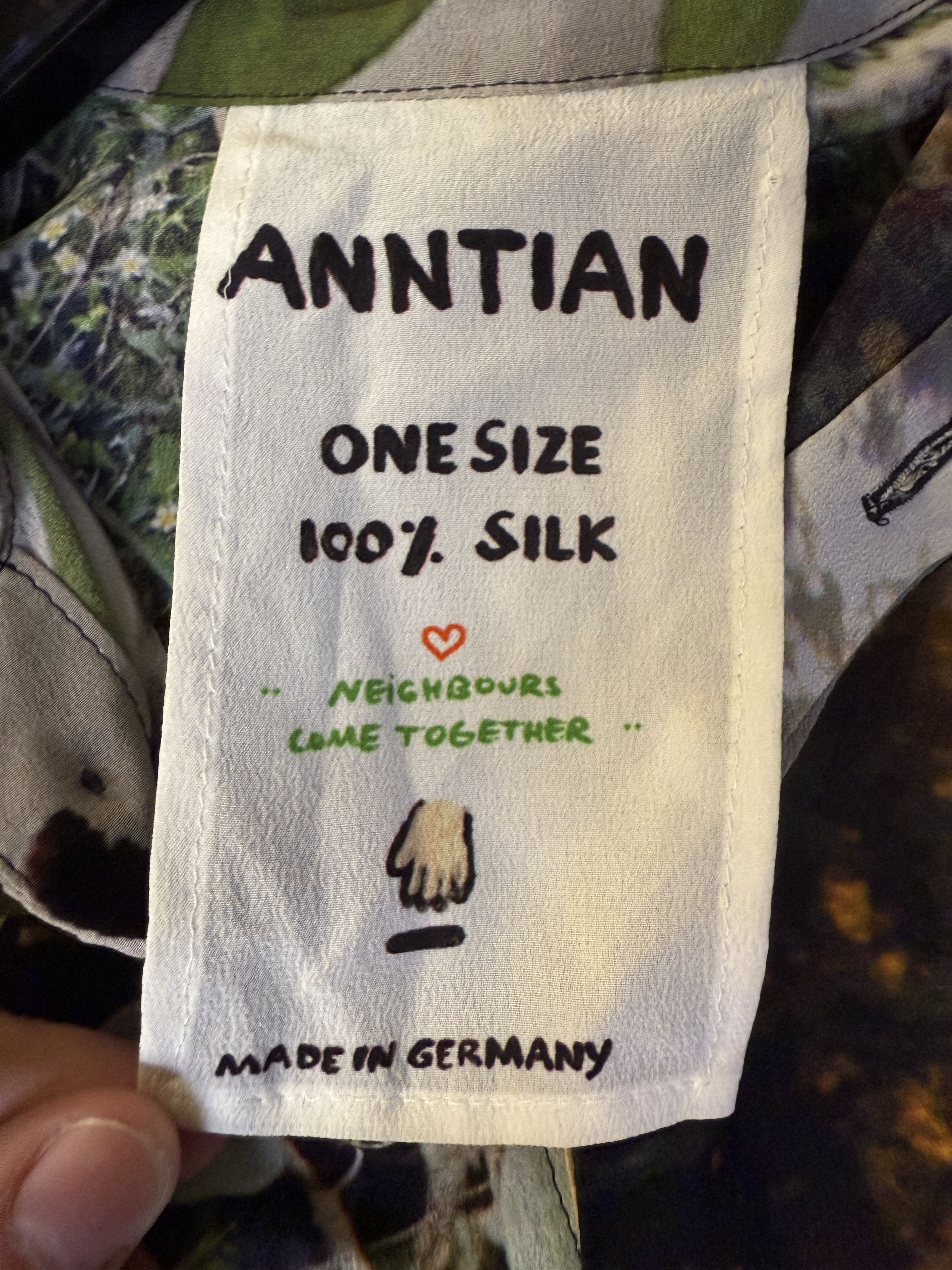 Other Anntian Marienberg Herbs/Flowers Sakko Blouse Size ONE SIZE - 3 Thumbnail