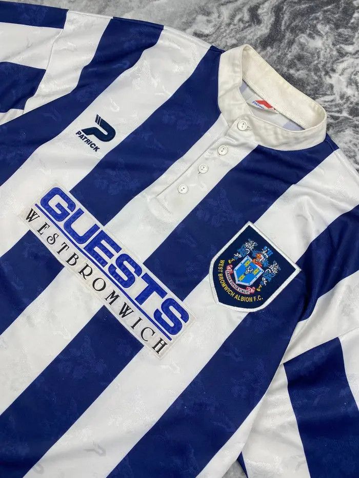 Vintage Vintage West Bromwich Albion 1996 1997 Home Shirt Soccer Size US XL / EU 56 / 4 - 2 Thumbnail