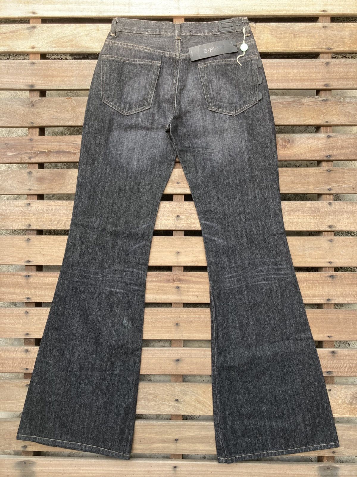 If Six Was Nine E-Play Flare Bell Bottom Jeans Size 27" / US 4 / IT 40 - 11 Thumbnail