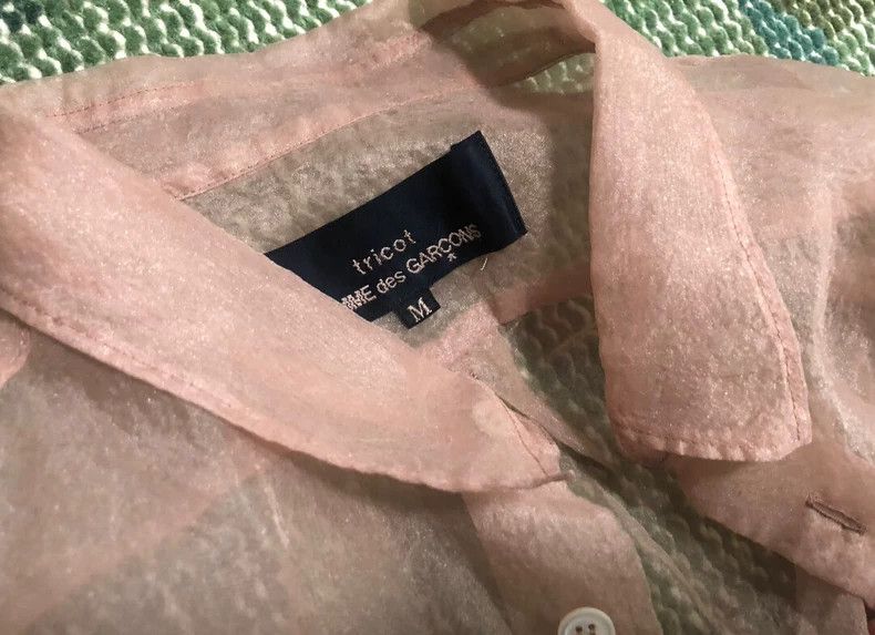 Comme des Garcons Comme Des Garcons Perspective tulle shirt coat Size M / US 6-8 / IT 42-44 - 3 Thumbnail
