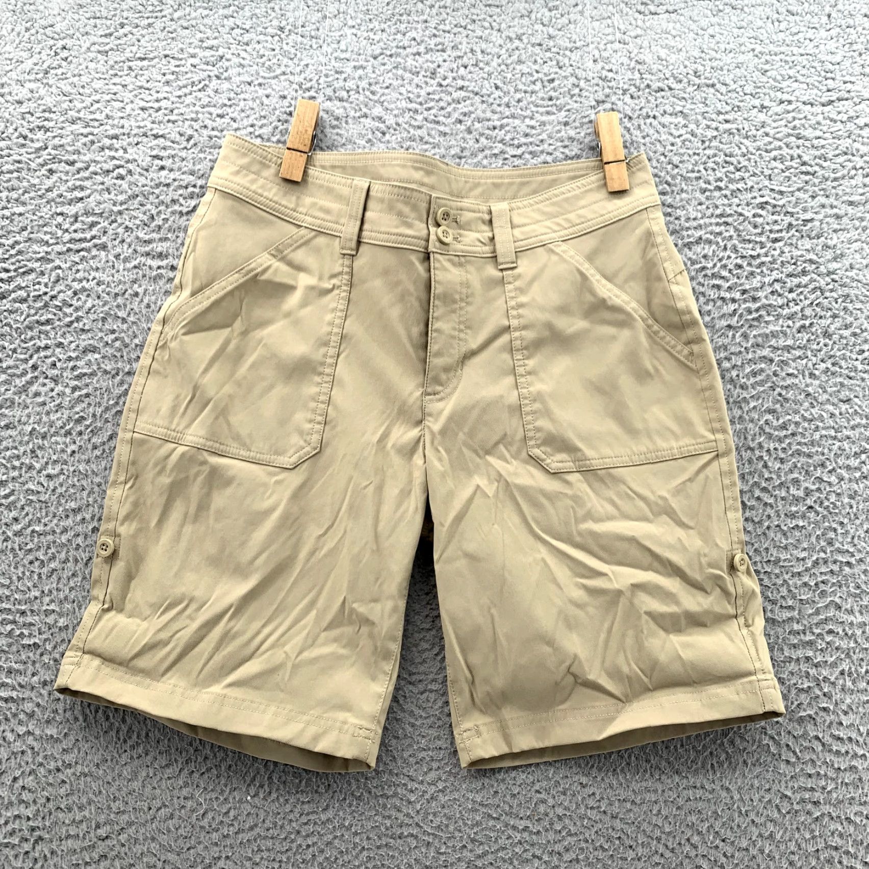 Eddie Bauer Eddie Bauer Hiking Shorts Womens 6 Woven Performance Outdoor Camp Preppy Work Shirt Size 28" / US 6 / IT 42 - 6 Thumbnail