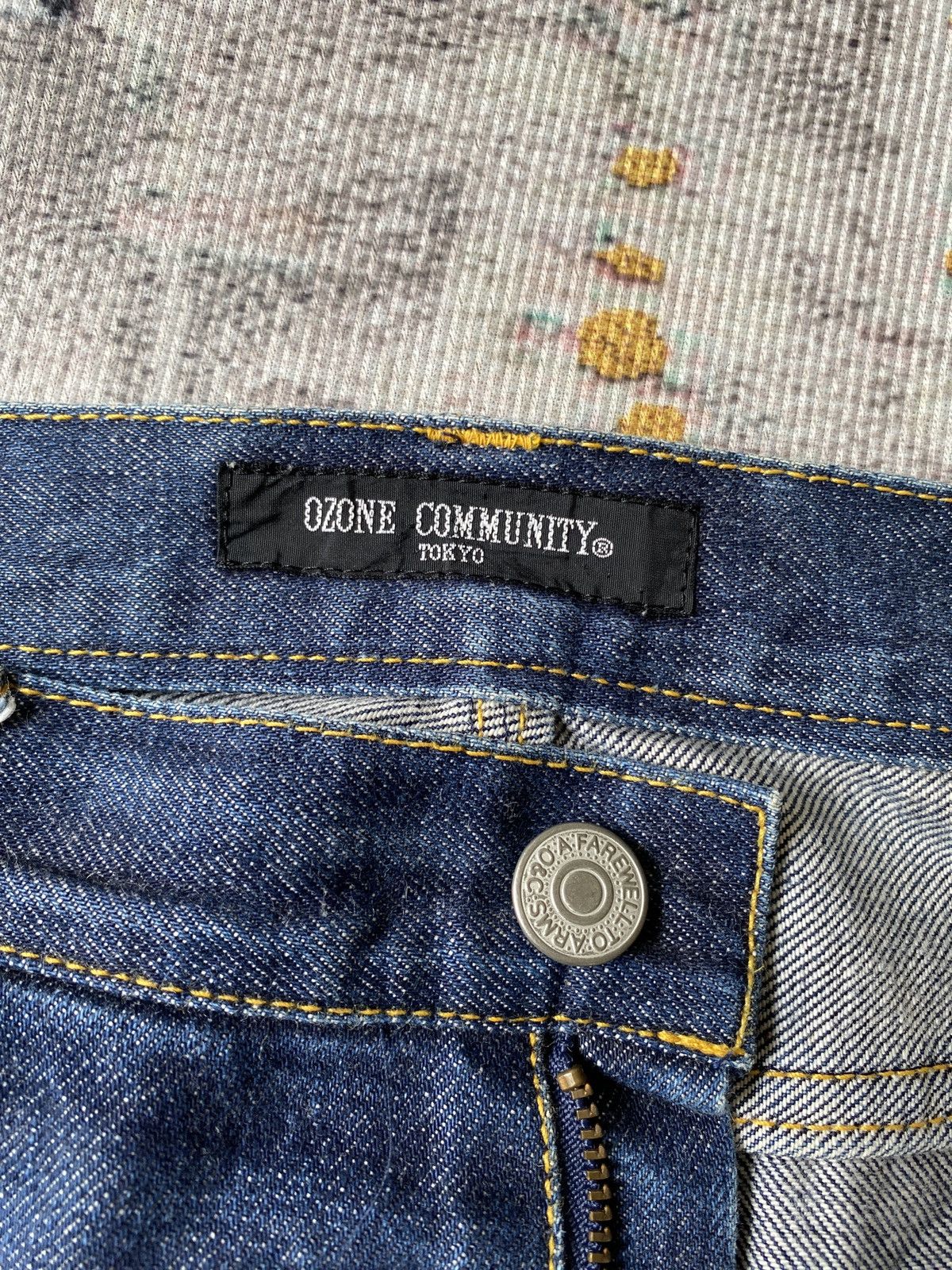 Hysteric Glamour Ozone Community Tokyo Distressed Denim Size US 28 / EU 44 - 22 Thumbnail