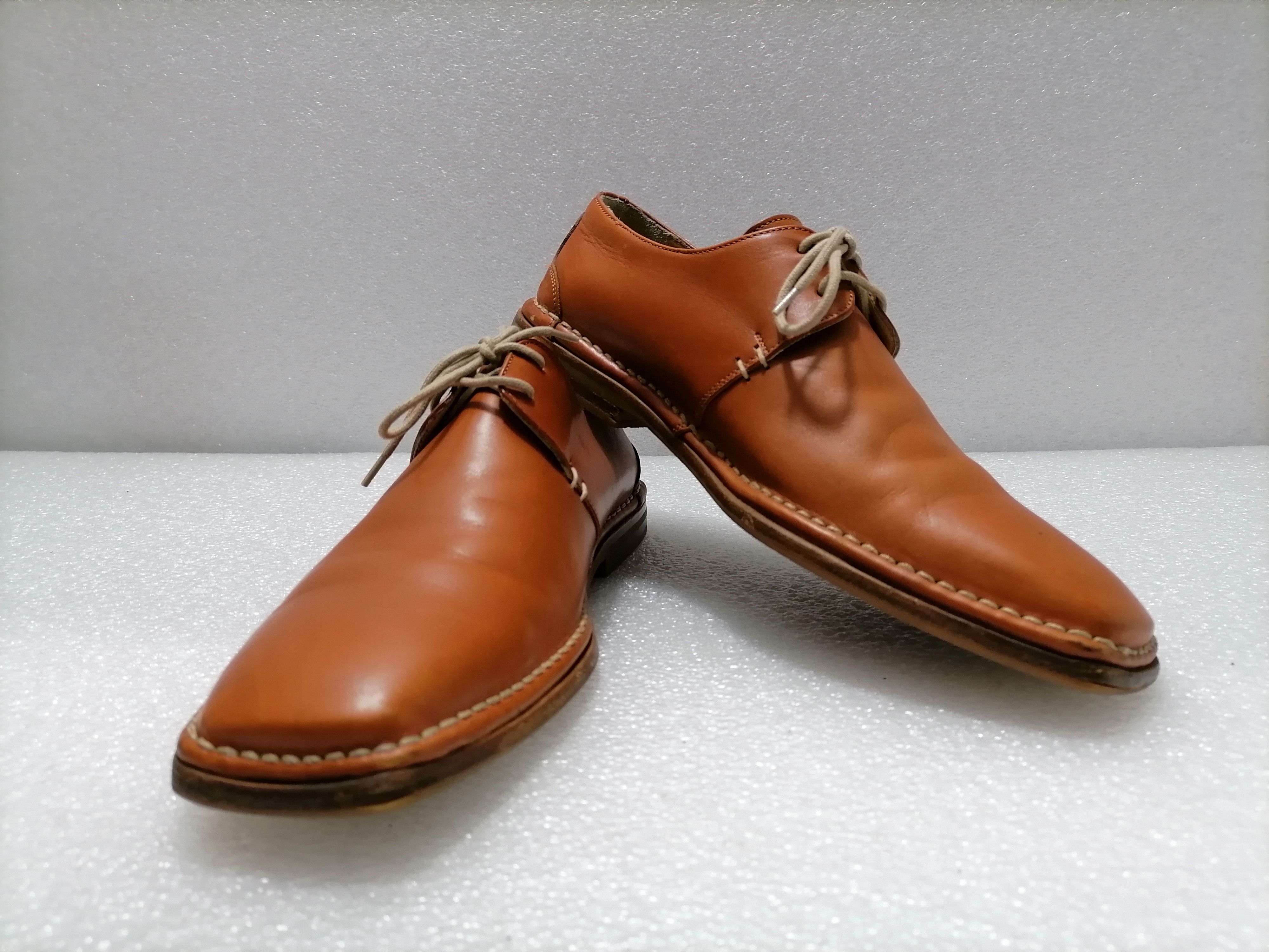 Bruno Magli Leather Man Shoes Handmade Size US 9 / EU 42 - 1 Thumbnail