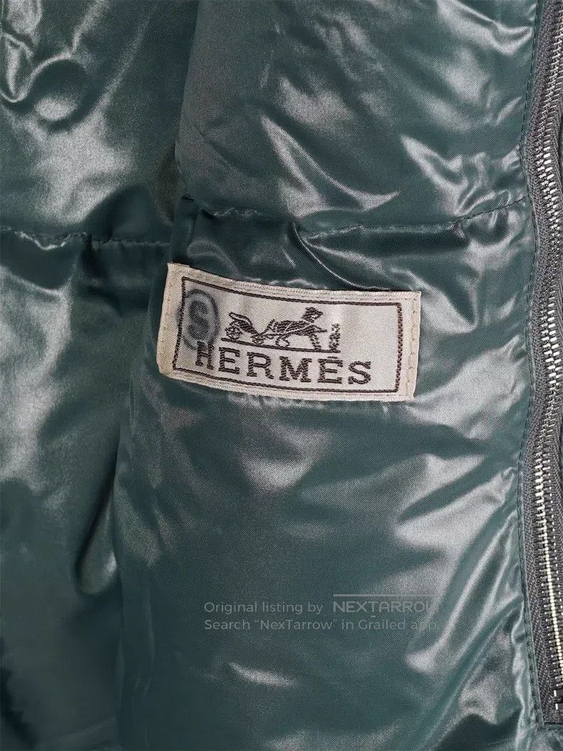 Hermes Hermes Grayish White Down Vest Size US M / EU 48-50 / 2 - 4 Thumbnail