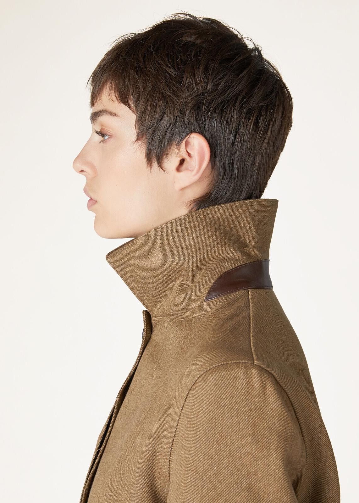Loro Piana o1srvl11e1224 Cotton Alder Coat in Brown Size XS / US 0-2 / IT 36-38 - 4 Thumbnail