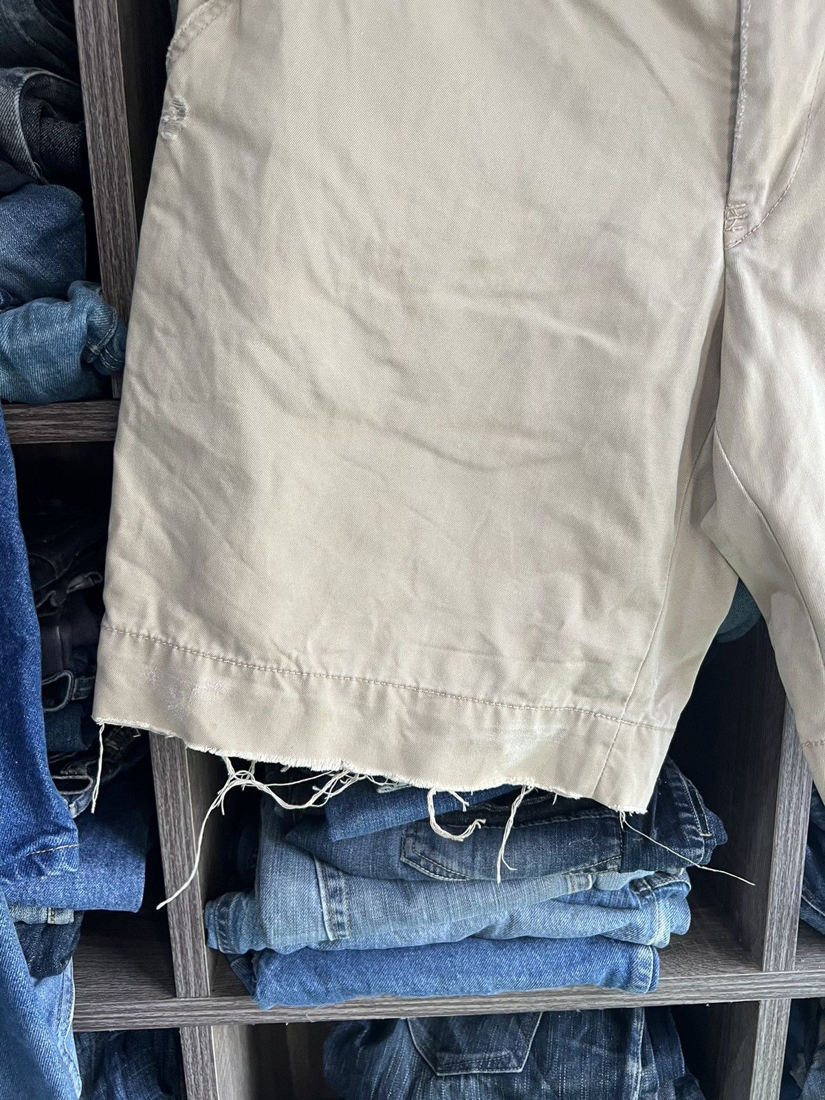 Polo Ralph Lauren 🔥Vintage Distressed Polo Ralph Lauren Short Pant Size US 36 / EU 52 - 6 Thumbnail