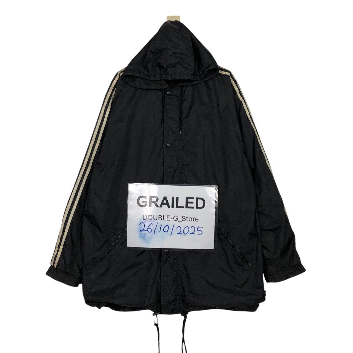 Adidas 📌Vintage Bomber Light Jacket Rich Black Adidas Size US L / EU 52-54 / 3 - 1 Thumbnail