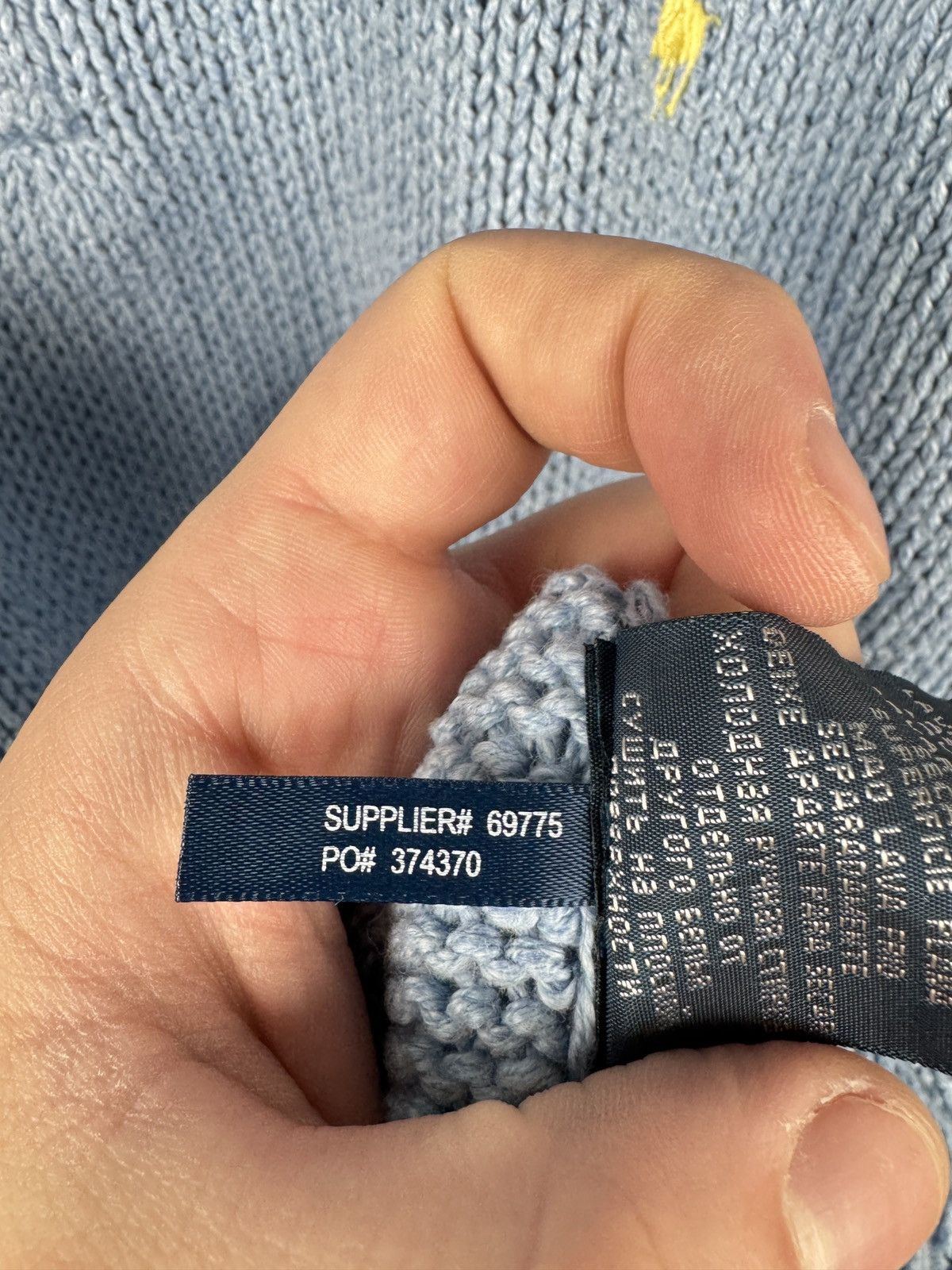 Polo Ralph Lauren Mens Polo Ralph Lauren Vintage Sweater Pullover 1/4 Zip Size US XXL / EU 58 / 5 - 11 Thumbnail