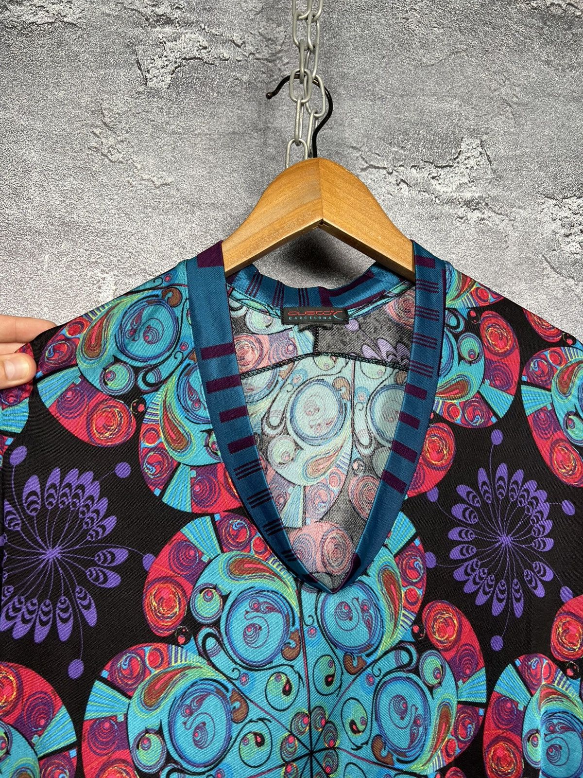 Custo Barcelona Custo Barcelona 100% Viscose Tunic With Abstract Print Size S / US 4 / IT 40 - 5 Thumbnail