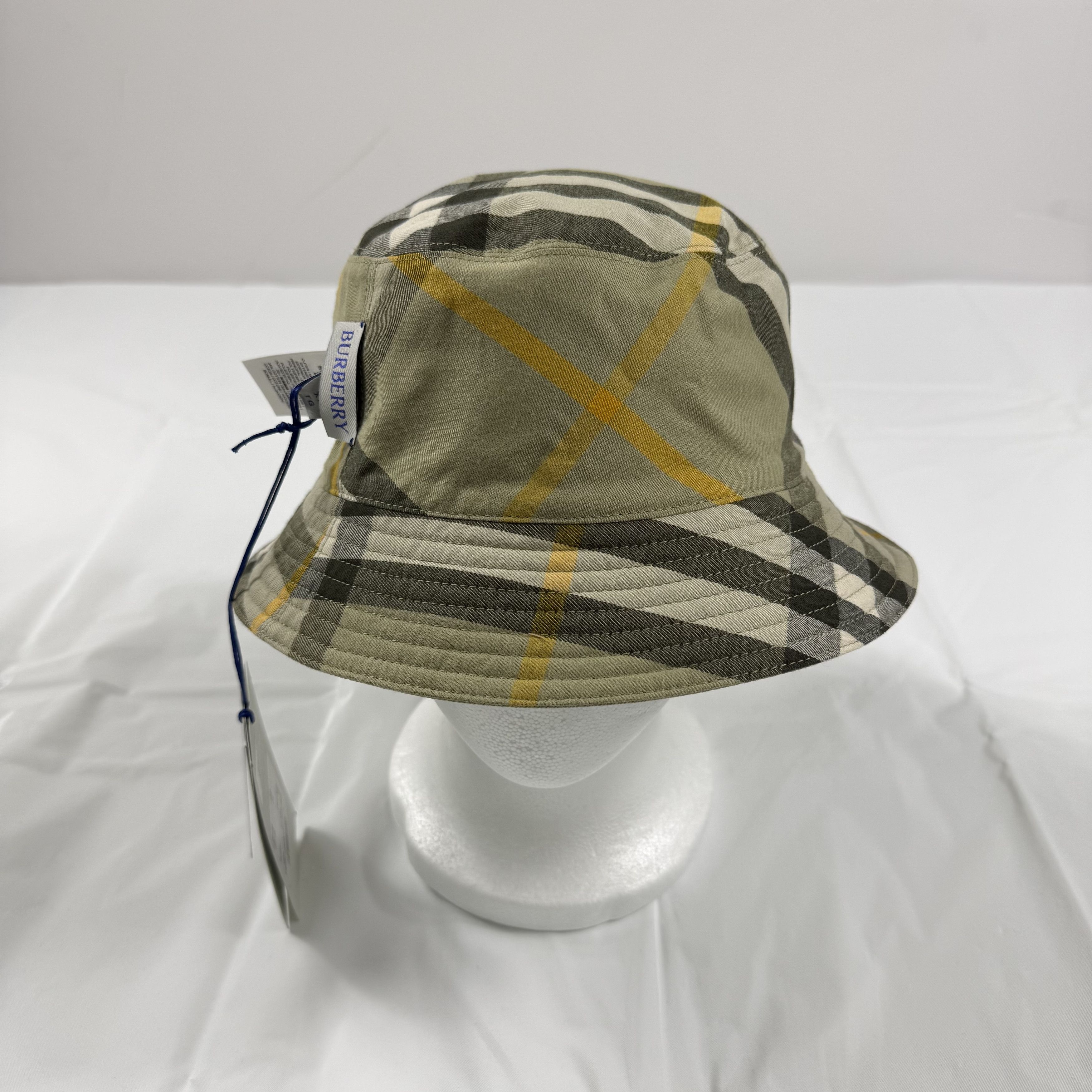 Burberry Burberry Reversible Bucket Hat Hunter Green Logo XL Size ONE SIZE - 1 Thumbnail