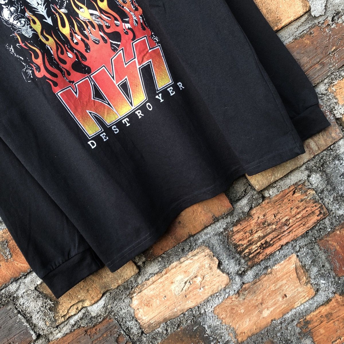 Band Tees Kiss Destroyer Longsleeve Size US L / EU 52-54 / 3 - 5 Thumbnail