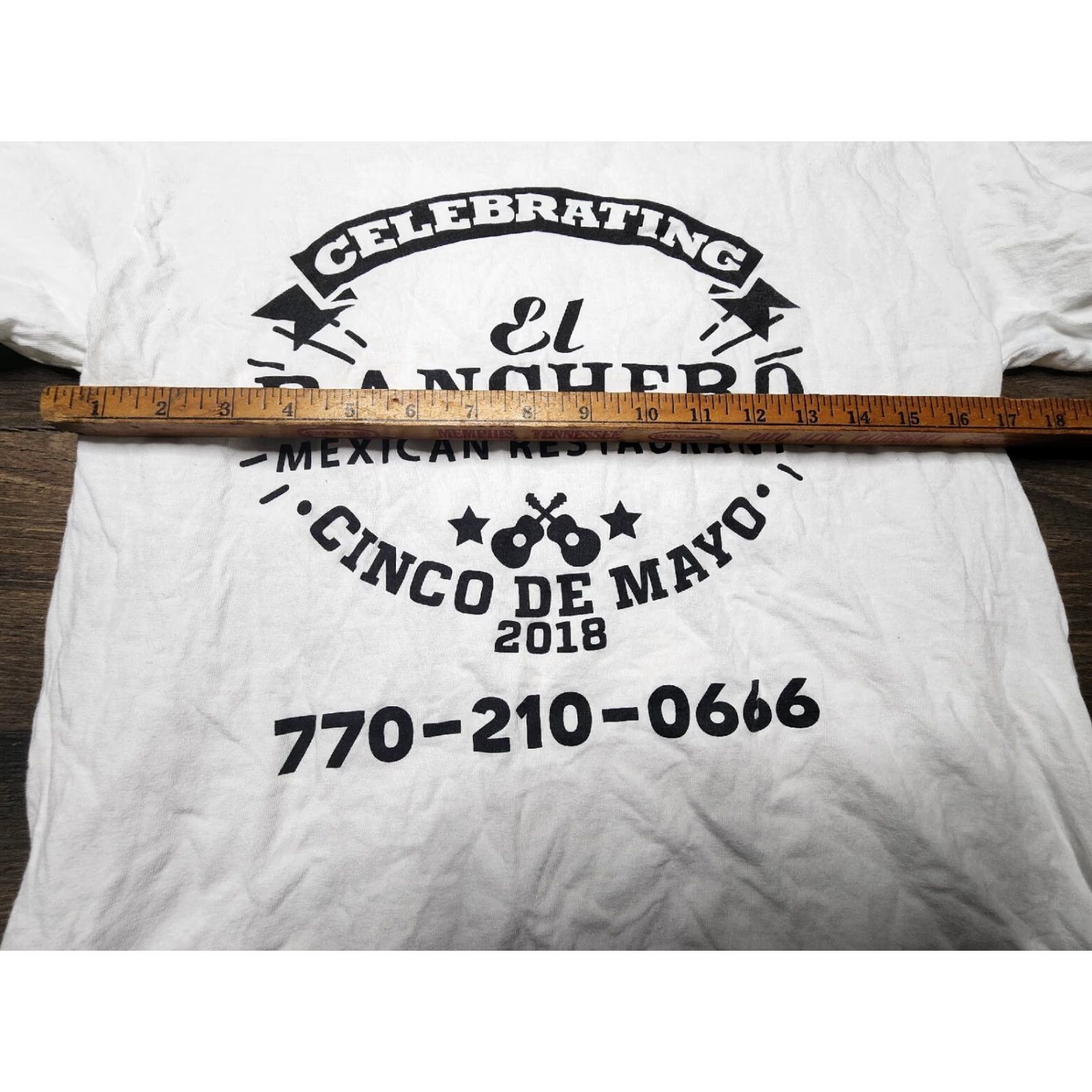 Port & Company Port & Company Mens M Cinco de Mayo Funny Double-Sided T Shirt Let's Kick Some White Black 80s? Size US M / EU 48-50 / 2 - 4 Thumbnail