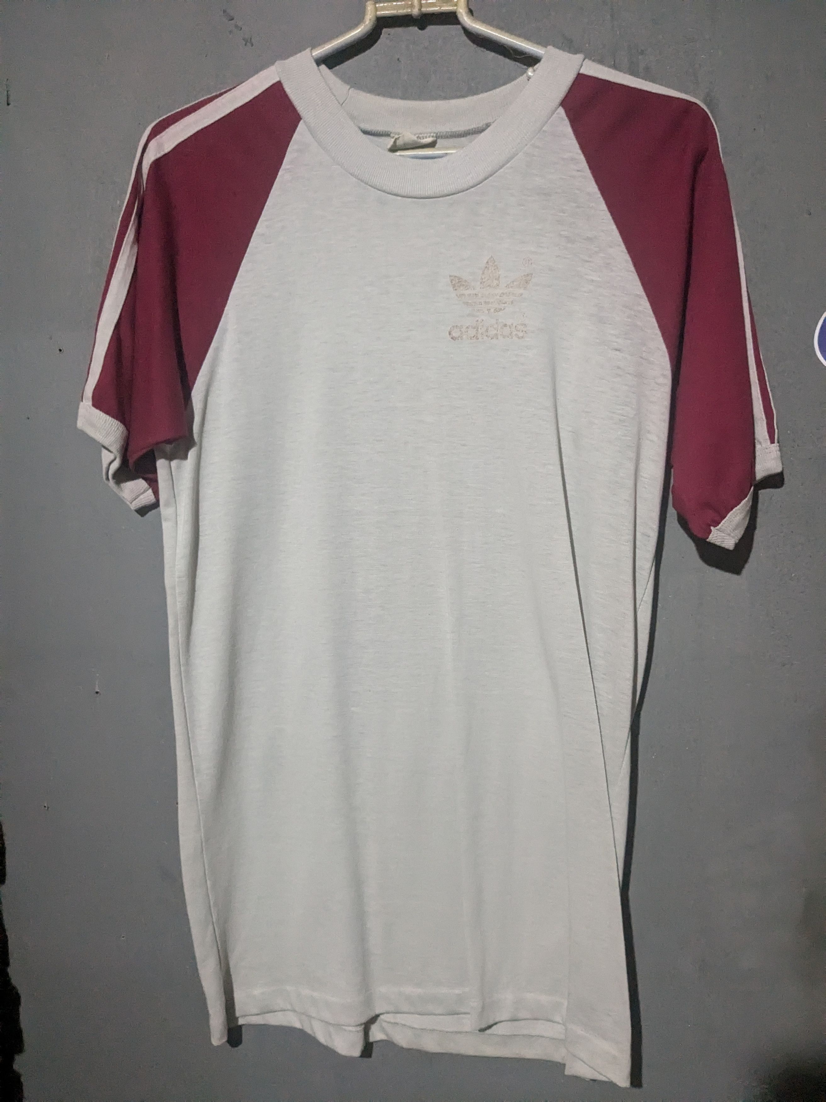 Adidas adidas vintage made in USA tshirt 80's size medium Size US M / EU 48-50 / 2 - 1 Thumbnail