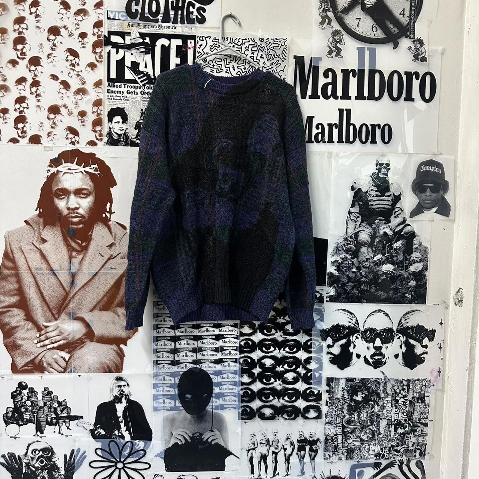 Other Jester print on sweater Size US L / EU 52-54 / 3 - 1 Thumbnail