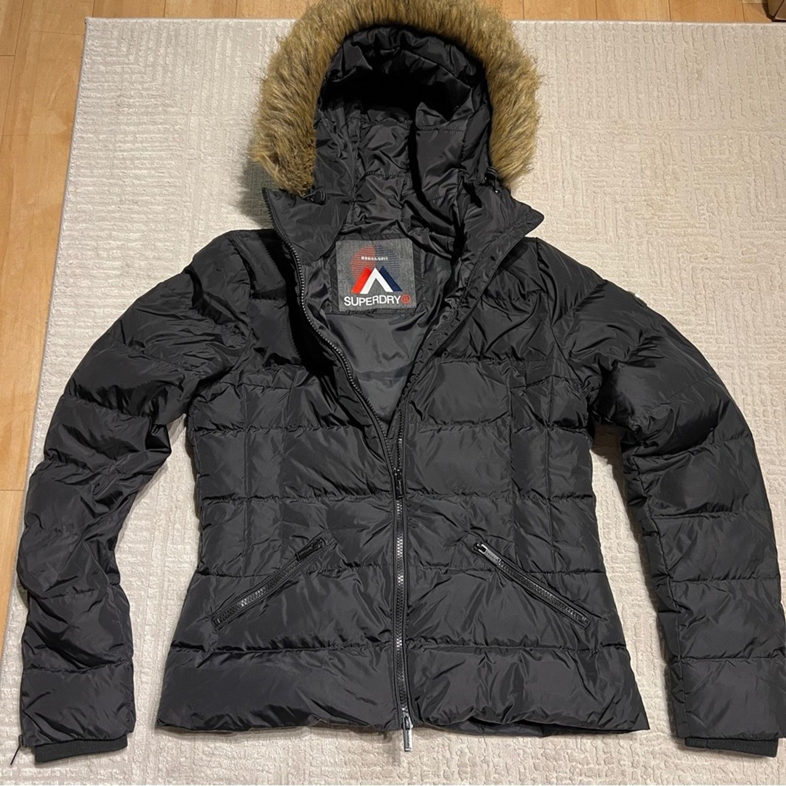 Superdry Superdry Women’s Medium Down Jacket Luxe Fur Size M / US 6-8 / IT 42-44 - 1 Thumbnail